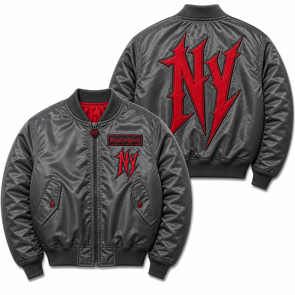 "Youth Never Dies" Bomber Jacket