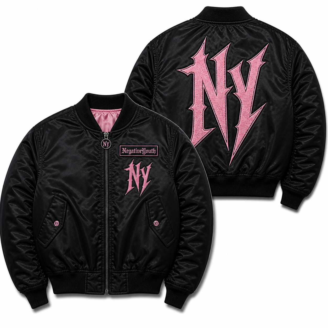 "Youth Never Dies" Bomber Jacket